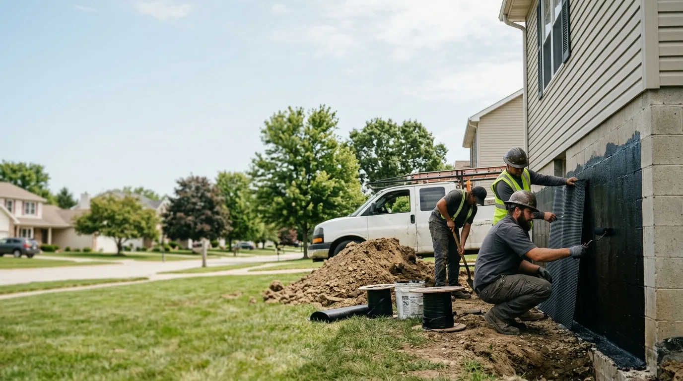 Basement Waterproofing in Beecher, IL near me